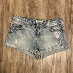 5 Pocket Jean Shorts
